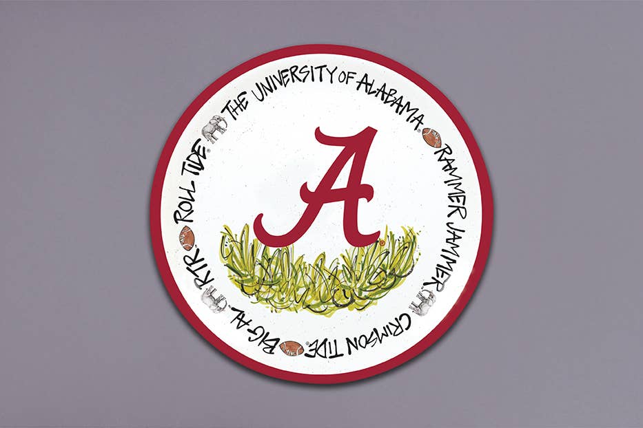 Alabama Plates- Set of 4