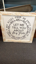 My Jesus Sign