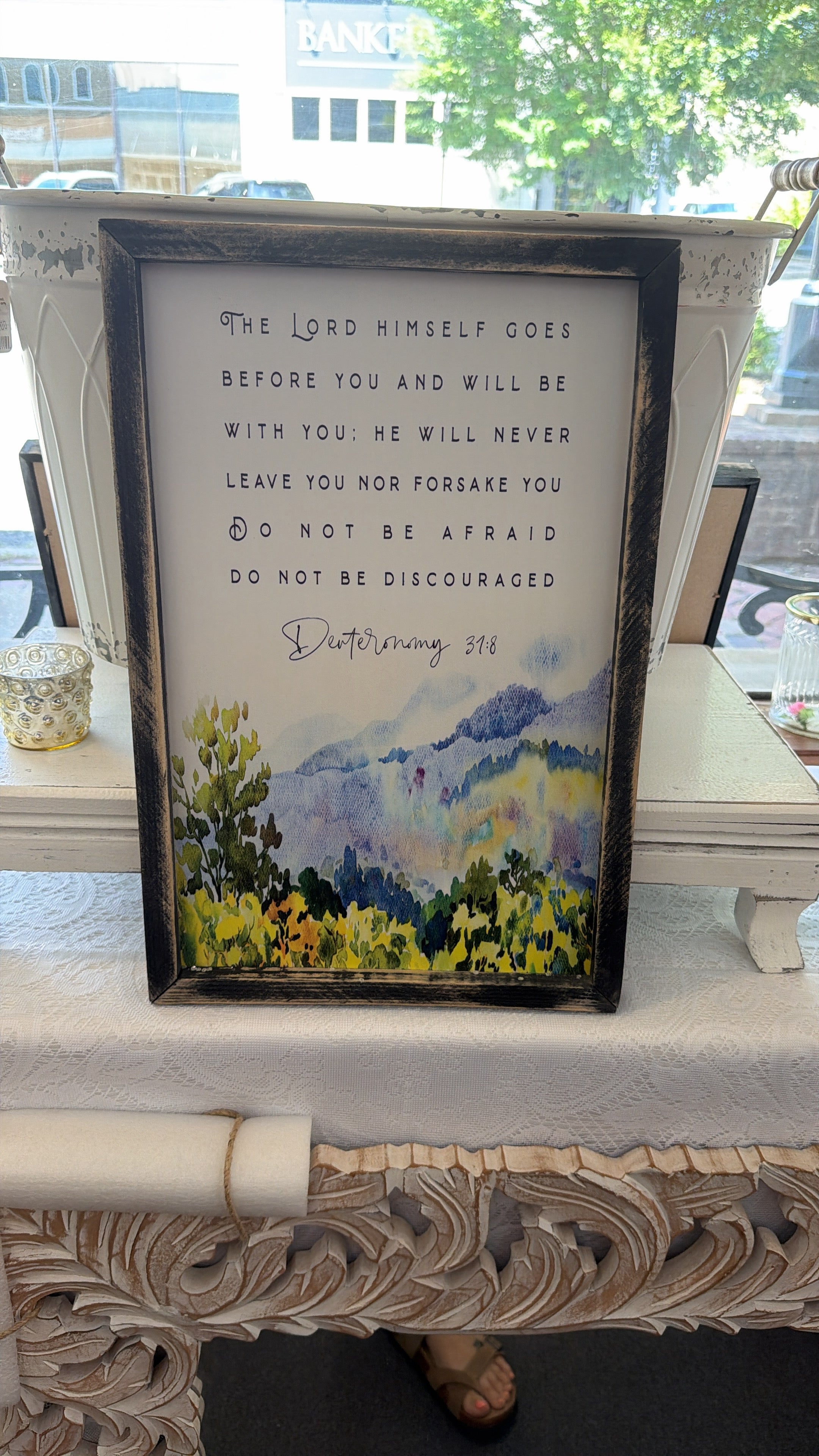 Bible Verse Sign